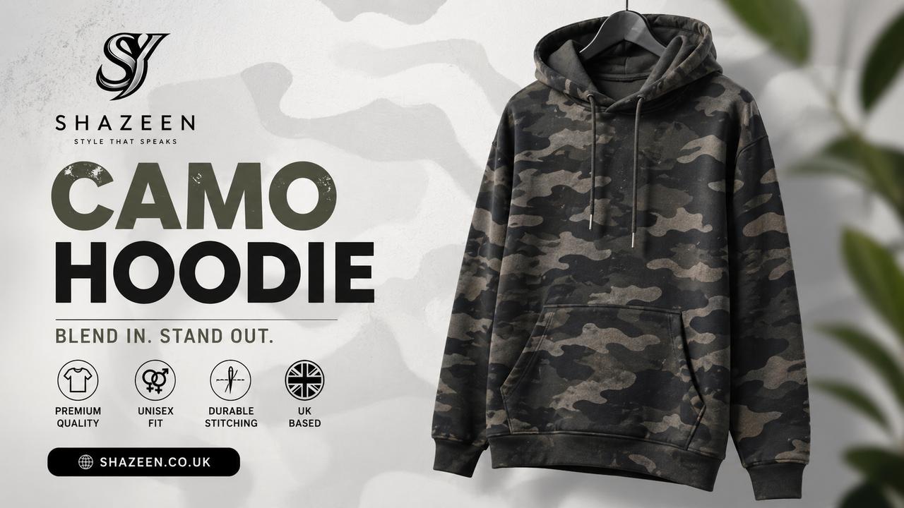 How to Style a Camo Hoodie