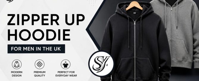 Zipper Up Hoodie for Men in the UK