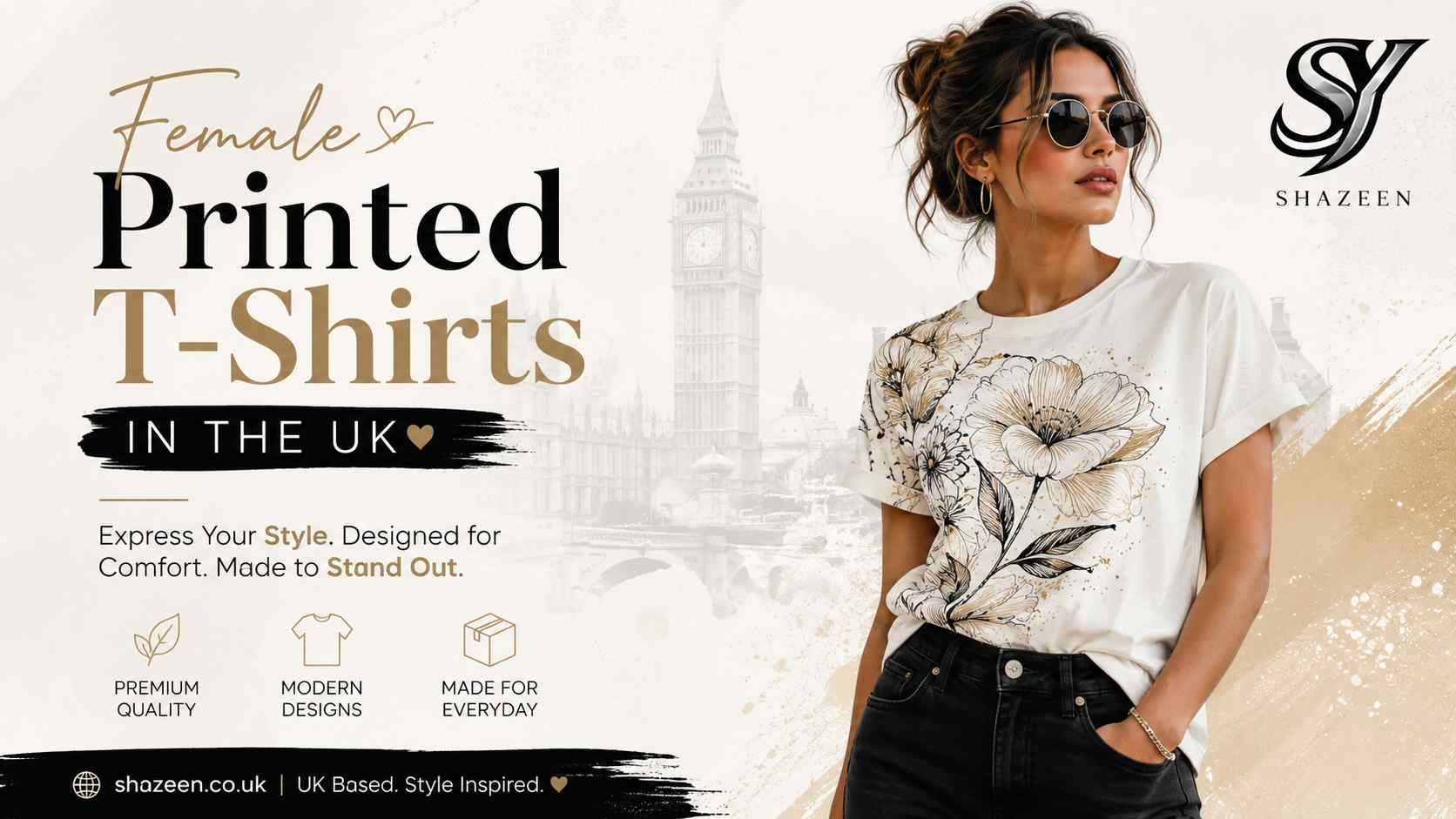 Female Printed T-Shirts in the UK