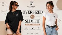 Oversized vs Slim Fit T-Shirts for Women
